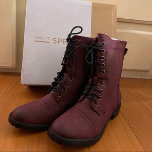 🤩BRAND NEW Burgundy Ankle Boots🤩